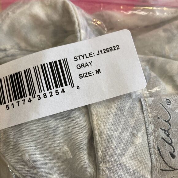 J. Valdi Womens Barcelona Tie Front Midi Shirt Dress Size Medium (M3) - Picture 14 of 14